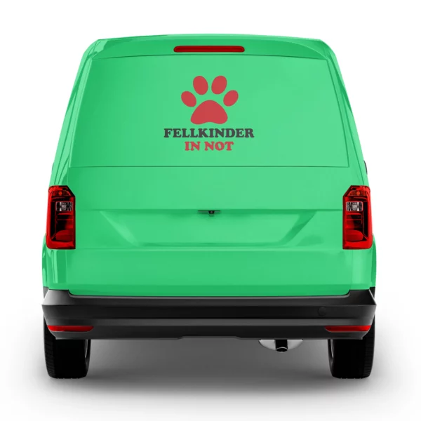 Aufkleber Logo Fellkinder