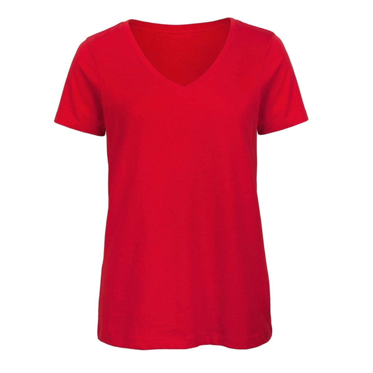 BCTW045- Ladies Inspire V-T -red .