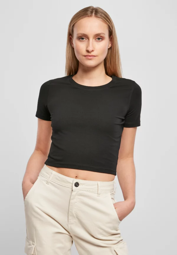 Ladies Cropped Tee