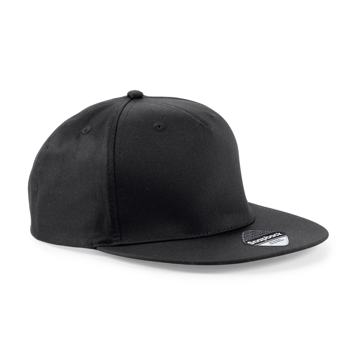 Beechfield-Rapper Cap-B610-Black