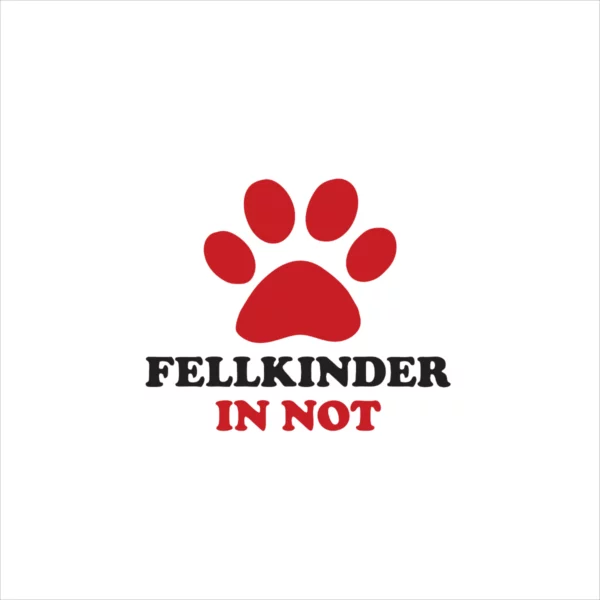 Autoaufkleber Logo "Fellkinder" – Bild 3