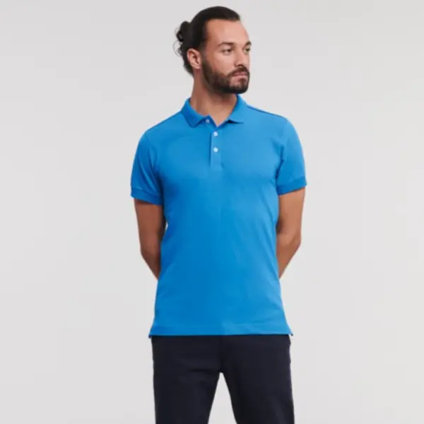 Russell Fitted Stretch Polo smbDesign Personalisierung in Rheine