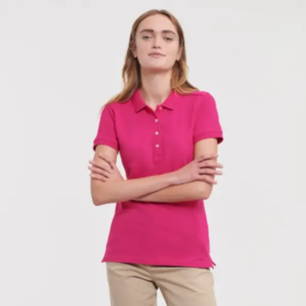 Russell Ladies Fitted Stretch Polo smbDesign Personalisierung in Rheine