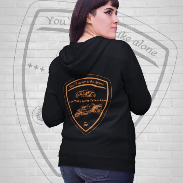 Zip Hoodie für Frauen Trike trifft Trike