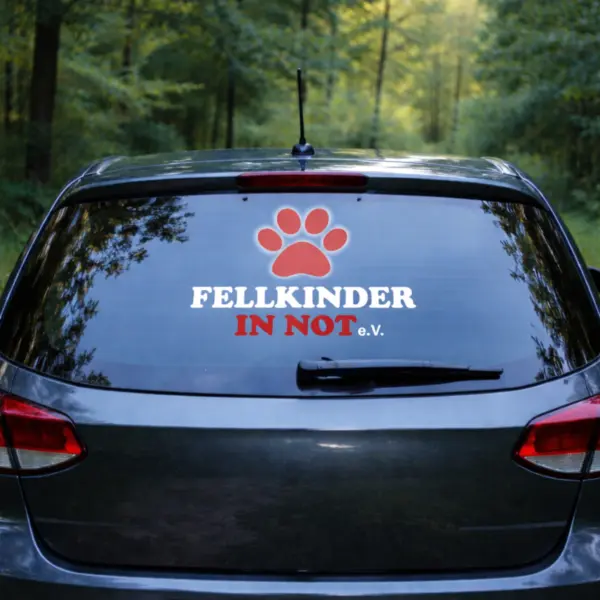 Aufkleber Logo Fellkinder smbDesign Merchandise