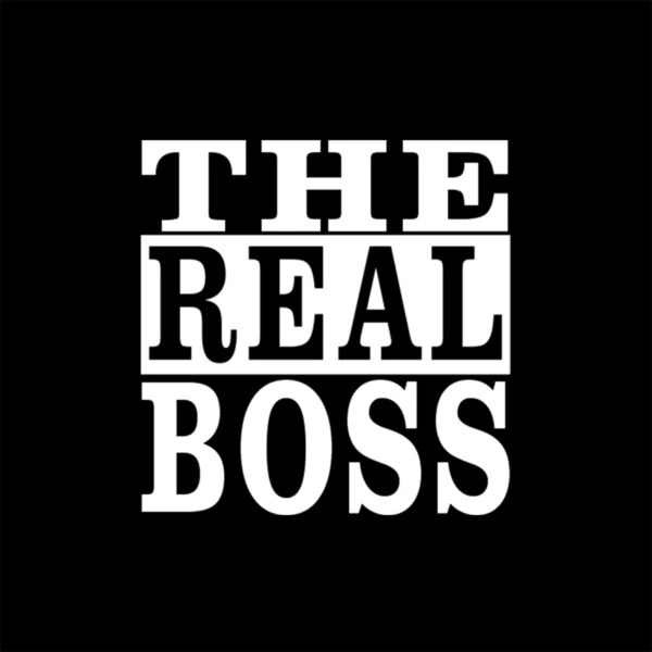 B&C Queen Hoodie "THE REAL BOSS" – Bild 2