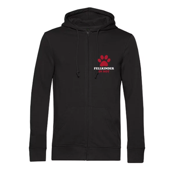 Zipped King Hoodie "Fellkinder" – Bild 17