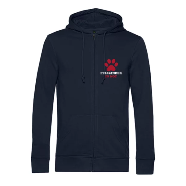 Zipped King Hoodie "Fellkinder" – Bild 7