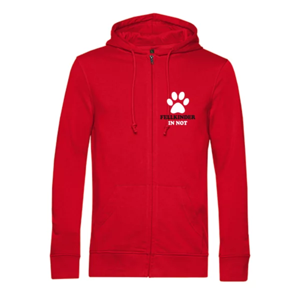 Zipped King Hoodie "Fellkinder" – Bild 11
