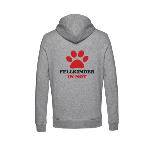 Zipped King Hoodie "Fellkinder" – Bild 6