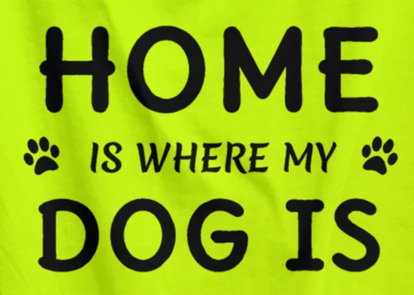 B&C Shirt "Home is where my Dog is" – Bild 2