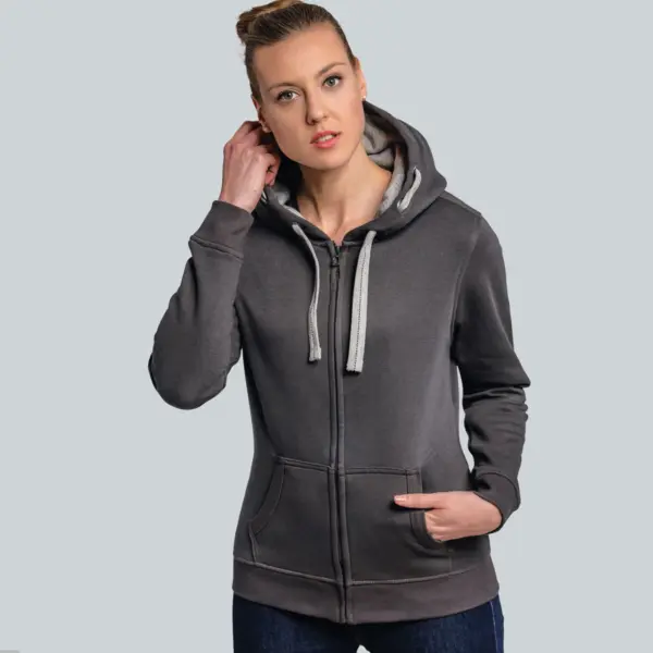 Ladies Hooded Jacket HRM smbDesign Personalisierung