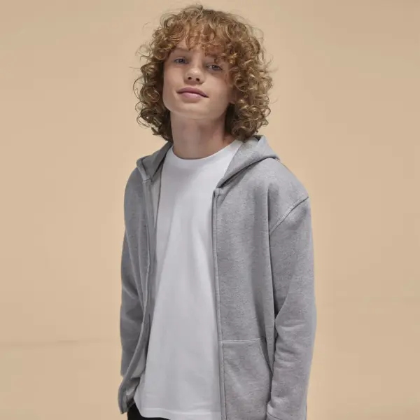 Zip Hoodie für Kids B&C smbDesign Personalisierung